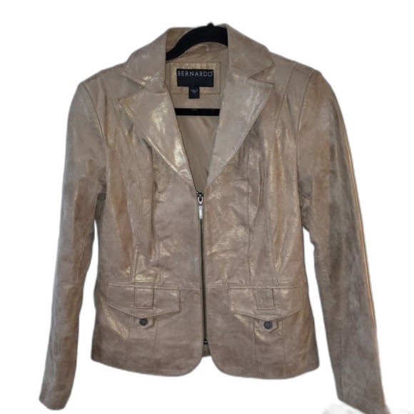 Bernardo Women's Gold/Tan Jacket - Picture 1 of 7